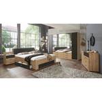 Futonbed Sulzbach II Bruin - Grijs - Plaatmateriaal - 289 x 88 x 228 cm