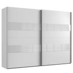 Schwebetürenschrank Altona II Weiß / Hochglanz Weiß - 270 x 208 cm