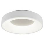 LED-plafondlamp Girona polyacryl/ijzer - 1 lichtbron - Wit - Diameter: 45 cm