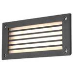 LED-wandlamp Hardey aluminium - 1 lichtbron - Zwart