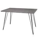 Bureau Unieux Grafiet - Breedte: 120 cm - Zwart