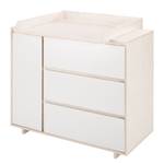 Wickelkommode Capri White Weiß - Holzwerkstoff - 113 x 101 x 53 cm