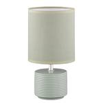 Tafellamp Malia textielmix/keramiek - 1 lichtbron - Beige