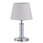 Lampe Xenia Tissu mélangé / Fer - 1 ampoule