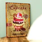 Afbeelding Cupcake I sparrenhout - bruin