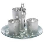 Dekoset Somni Milchglas / Acrylglas - Silber