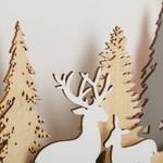 Figurines LED Paysage de Noël Pin - Naturel