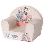 Fauteuil enfant Best Friends Beige - Autres - Textile - 34 x 42 x 51 cm