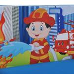 Canapé pour enfant Fireman Bleu - Autres - Textile - 34 x 42 x 77 cm