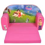 Kindersofa Heidi Pink - Andere - Textil - 34 x 42 x 77 cm