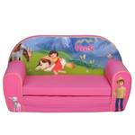 Kindersofa Heidi Pink - Andere - Textil - 34 x 42 x 77 cm