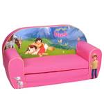 Kindersofa Heidi Pink - Andere - Textil - 34 x 42 x 77 cm