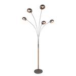 Lampadaire Dito II Fer / Pin massif - 5 ampoules