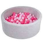 Ballenbad Soft Grijs Roze