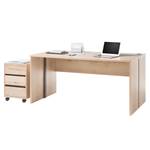 Bureau Kurri eikenhouten look/antracietkleurig