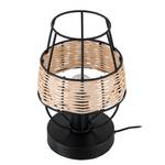 Lampada da tavolo Jerup Ferro / Rattan  - 1 punto luce