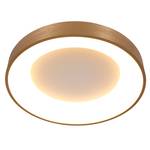 LED-Deckenleuchte Ringlede Aluminium - Gold - Durchmesser: 48 cm