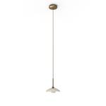 Suspension Souvereign II Verre / Fer - 1 ampoule