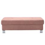 Repose-pieds capitonné Busene Microfibre - Microfibre Enza: Mauve