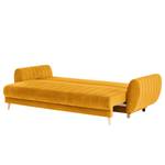 Divano letto Cachi Tessuto - Tessuto Madje: giallo mais