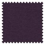 Canapé d’angle Calau Microfibre - Microfibre Enza: Violet foncé - Méridienne longue à gauche (vue de face) - Sans fonction couchage