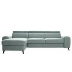 Ecksofa Cadima II Webstoff - Webstoff Cavo: Grau - Longchair davorstehend links - Ohne Schlaffunktion