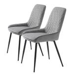 Chaises Dela (lot de 2) Gris