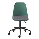 Chaise de bureau pivotante Feda Vert océan