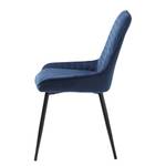 Chaises Dela (lot de 2) Bleu marine