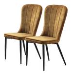 Chaises Chilo (lot de 2) Jaune curry