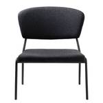 Fauteuil Abaco geweven stof - Antraciet