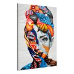 Wandbild Die geheime Kraft der Frau Leinwand - Mehrfarbig - 80 x 120 cm