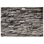 Vlies-fotobehang Granite Bastion vlies - grijs - 250 x 175 cm