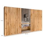 Armoire Livorno VI Hauteur : 216 cm - 2 miroir