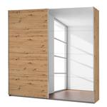 Schwebetürenschrank Caracas I Eiche Artisan Dekor - Breite: 181 cm - Classic - 2 Spiegeltüren