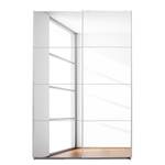 Armoire à portes coulissantes Caracas I Imitation chêne Artisan - Largeur : 136 cm - Premium - 2 miroir