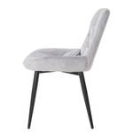 Chaises Ciara (lot de 2) Gris clair