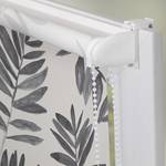 Klemmfix Rollo Black Watercolor Branches Polyester - Schwarz - 70 x 150 cm