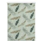 Klemmfix Verdunklungsrollo Fir Branches Polyester - Grün - 90 x 150 cm