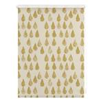 Klemmfix Verdunklungsrollo Golden Drops Polyester - Gold - 120 x 150 cm