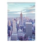 Klemmfix Verdunklungsrollo New York Polyester - Blau - 45 x 150 cm