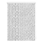 Klemmfix Verdunklungsrollo Strickmuster Polyester - Weiß - 45 x 150 cm
