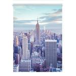 Klemmfix Verdunklungsrollo New York Polyester - Blau - 100 x 150 cm