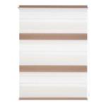 Store enrouleur sans perçage III Polyester - Beige / Blanc - 90 x 150 cm