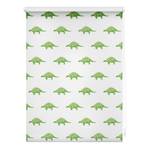 Store enrouleur sans perçage Dinosaures Polyester - Vert - 120 x 150 cm