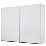 Armoire à portes coulissantes Santiago Blanc alpin - Largeur : 261 cm - Premium - Sans portes miroir