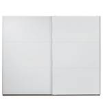 Armoire à portes coulissantes Santiago Blanc alpin - Largeur : 261 cm - Premium - Sans portes miroir