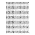 Klemfix duo-rolgordijn Breipatroon polyester - wit - 80 x 150 cm