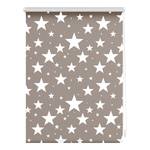 Store enrouleur sans perçage Étoiles II Polyester - Beige - 45 x 150 cm