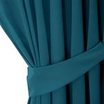 Vorhang mit Kräuselband Blackout II Polyester - Blau
